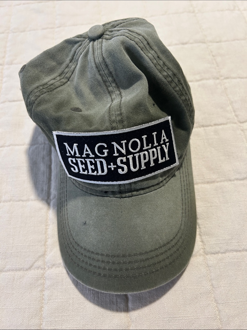 Magnolia Olive Green 'Magnolia Seed + Supply' Baseball Cap